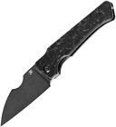 Kansept Knives Egress Linerlock Folding Knife 3.75" S35VN Steel Blade CF Handle