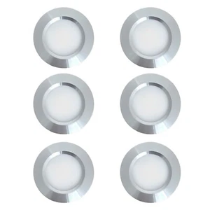 6 x LED 12V 24V Strahler dimmbar Wohnwagen Wohnmobil Boot Einbauleuchten - Bild 1 von 11