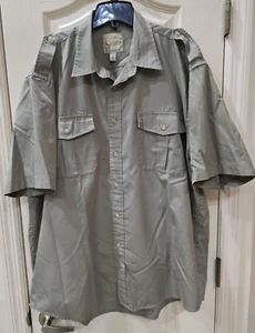Cabela's Men's XLT  Safari Series Shirt Button OD Green Hunting Fishing XL Tall - Picture 1 of 7