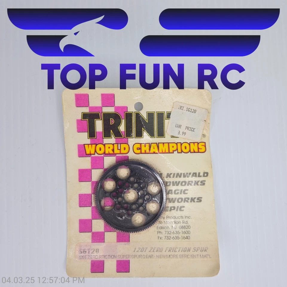 Trinity S6120 -120T Zero Friction Spur - Image 1 of 1