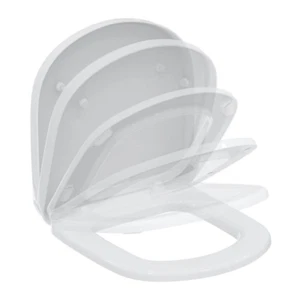 Ideal Standard WC-Sitz Eurovit Plus, für Kompakt-WC, Softclosing, Weiß, T679901 - Bild 1 von 1