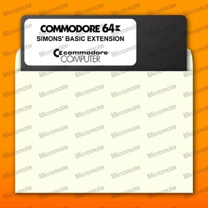 Commodore 64 Simons' Basic Extension (Simons' Basic 2.0) 5,25" Dyskietka - Zdjęcie 1 z 5