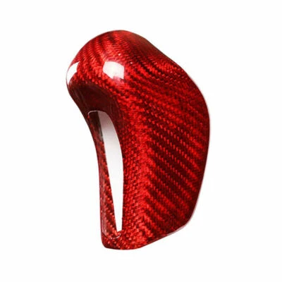 Real Carbon Fiber Gear Shift Knob Cover Fit for Maserati Levante 13-18 - Изображение 1 из 4