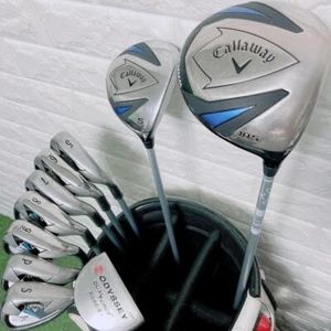 Juego de palos de golf Callaway Warbird 1W 5W 5-9i Pw Sw PT 10 piezas diestro grafito S & R para hombre - Imagen 1 de 8