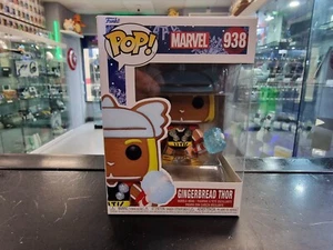 Marvel Gingerbread Thor #938 Funko Pop! Fast Delivery - Picture 1 of 6