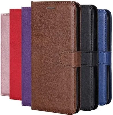 Flip Leather Phone Case for Samsung S25 S24 S23 Ultra S22 S21 + Magnetic Wallet - Image 1 of 4