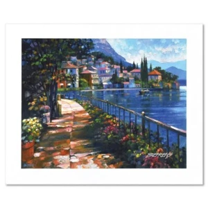 Howard Behrens (1933-2014) "Sunlit Stroll" Limited Edition Serigraph Signed COA - Picture 1 of 1
