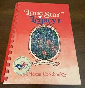 Lonestar Legacy II A Texas Cookbook Austin Junior Forum 1985 Wimmer Brothers TX - Bild 1 von 10