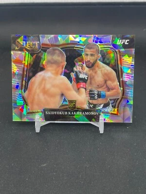 2023 Panini Select - Octagonside - Cracked Ice - Saidyokub Kakhramonov #'D/8 RC - Image 1 of 4