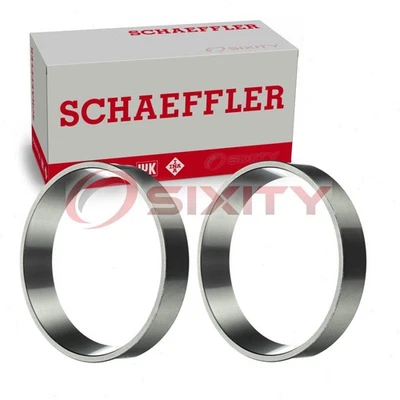 2 pc Schaeffler Rear Inner Wheel Bearing Races for 1979-1999 GMC P3500 kt - Image 1 of 4