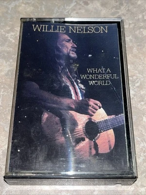Willie Nelson What A Wonderful World 1988 Cassette ***TESTED*** - Image 1 of 4