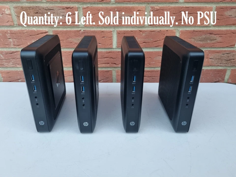 HP t520 Thin Client 4GB RAM 16GB SSD Windows Embedded 7 | Dual-Core | USB 3.0 DP - Image 1 of 4