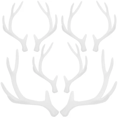  4 Pair Hirsch Geweih Haarreif Rentier Rentiergeweih Stirnband Geweihstirnband - Bild 1 von 4