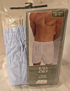 Vtg Knightsbridge Mens Boxer Shorts Underwear Apparel XXL 46" 48" NIP Assecories - Picture 1 of 8