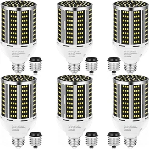80W LED Corn Light Bulb(800W Equivalent ) 6 pack,Commercial Grade DayLight 50... - Picture 1 of 6