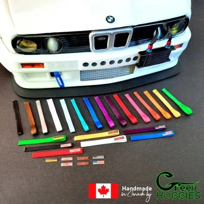 RC 1/10 Tow Strap Hook Scale Line Sling Accessories Drift Car Body Onroad Garage - Image 1 of 4