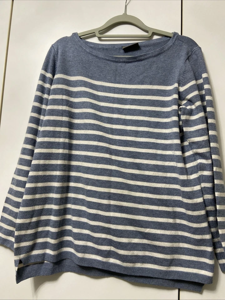 C und A Damen Pullover Gestreift Gr. M Gebraucht in Guten Zustand - Bild 1 von 3