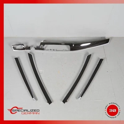 2012-2016 BMW F10 M5 535i 550i Dashboard Door Console Trim Wood Set OEM Used Foto 1 de 4