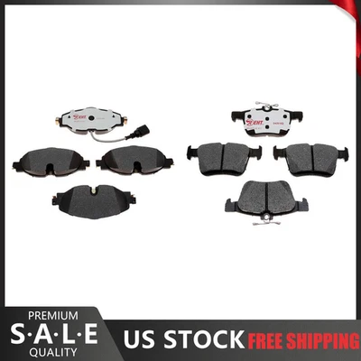 For 2016 2015 Audi A3 Quattro Front & Rear Element3 Hybrid Brake Pads - Image 1 of 4