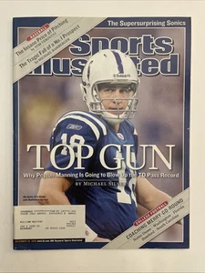 2004 Sports Illustrated PEYTON MANNING passing TD record ! Indianapolis COLTS ! - Picture 1 of 1