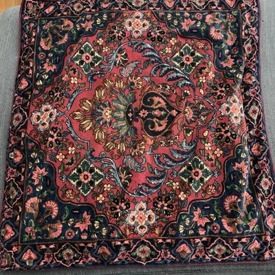 Almohada RALPH Lauren EURO Algodón Patrón Terciopelo SHAM Vintage Paisley Foto 1 de 4