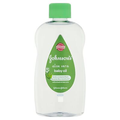 Johnson's Baby Oil With Aloe Vera 300 Ml - Pack Of 6 • 25.49£