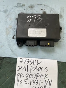 2011 Polaris pro RMK 800 computer CDI 4013197 injector blue 273 - Picture 1 of 11