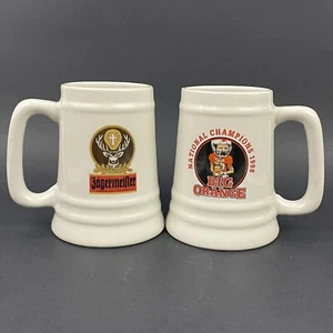 VTG 1998 Jagermeister Tennessee Orange NCAA Football Champions Beer Steins Mugs - Picture 1 of 12