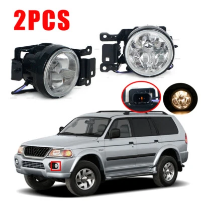 1 par de luces antiniebla para parachoques delantero 2 piezas para Mitsubishi Montero Sport 2000-2004 Foto 1 de 4