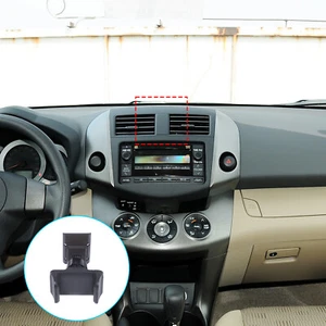 Central Control Clip Mobile Mount Phone Holder Stand For Toyota RAV4 2009-2012 - Picture 1 of 9
