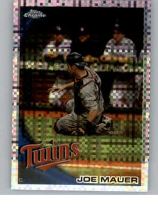 2010 Topps Chrome X-Fractors #50 Joe Mauer (ref 140037) - Picture 1 of 2