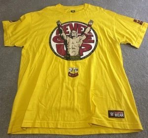 Camiseta WWE John Cena "Never Give Up" Amarilla Gráfica de Lucha Adulto XL AMARILLA - Imagen 1 de 10
