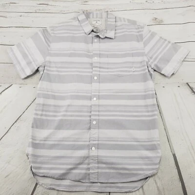 Quiksilver Shirt Size Small Regular Fit Button Up Measurements In Description - Image 1 of 4