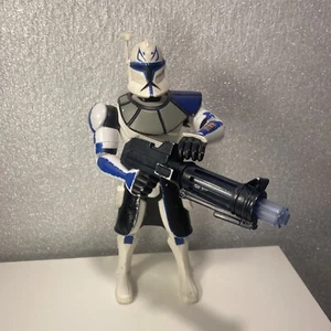 Hasbro Star Wars Clone Wars Force Battlers 10" Captain Rex Working Pre-owned - Picture 1 of 8