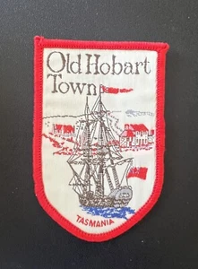 Cloth Patch - Old Hobart Town Tasmania - 1980s - Picture 1 of 3