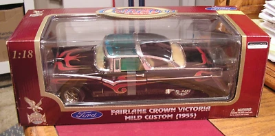 1955 Ford Fairlane Crown Victoria Mild Custom - Road Legends Collectibles 1:18 - Image 1 of 4