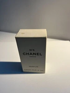 Vintage 1980s CHANEL No 5 Parfum FLACON POUR LE SAC - *New* - Picture 1 of 5