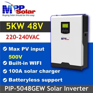 1000w 3000w 5000w 6000w 8kw 11kw MPP Solar inverter 230v single phase model 48v - Picture 1 of 51
