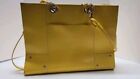 Wilsons Leather Laptop Briefcase Tote Large Yellow Purse Handbag