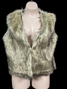 Mob Wife Vest NWT! Jason Maxwell Faux Fur Vest XL (NEW!) - Picture 1 of 9