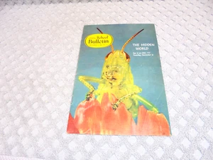 Vintage National Geographic School Bulletin Insects Bugs December 1966 - Imagen 1 de 4