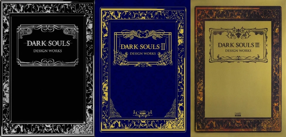Dark Souls Trilogy 1 2 3 Design Works Официальный Набор Книг по Искусству 700 Цветных Страниц НОВЫЙ - Изображение 1 из 1