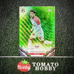 TOPPS CROMO UEFA 2023-24 FABIO CANNAVARO/399 REFRACTOR ONDA VERDE LEIPZIG - Imagen 1 de 2