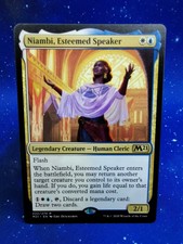 MTG Magic the Gathering Core 2021 Niambi Esteemed Speaker Rare