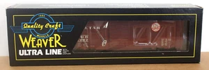 Weaver Ultra Line O Scale Gibraltar RR Steel Boxcar #2002 2 Rail NIB Legends - Picture 1 of 7