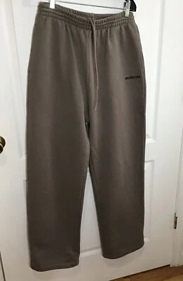 Balenciaga 衣柜 UniFit 抽绳运动裤灰褐色 XS(大跑)正品 — 第 1/4 张图片