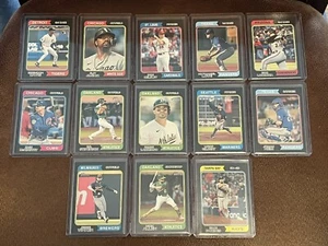 2023 Topps Heritage Black Border Lot (13) - Johan Heim, Isaac Paredes + /50 - Picture 1 of 2