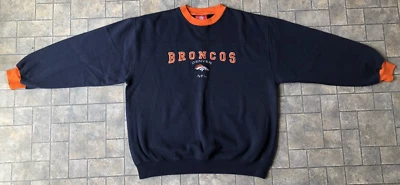 VF Imagewear Mens Pullover Sweatshirt Size XL NFL Denver Broncos Football  - Image 1 of 4