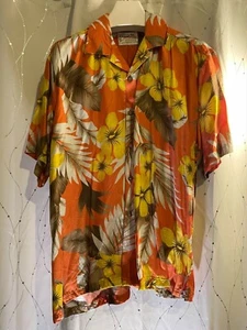Camisa hawaiana Thumbs Up For Him manga corta grande floral - Imagen 1 de 8