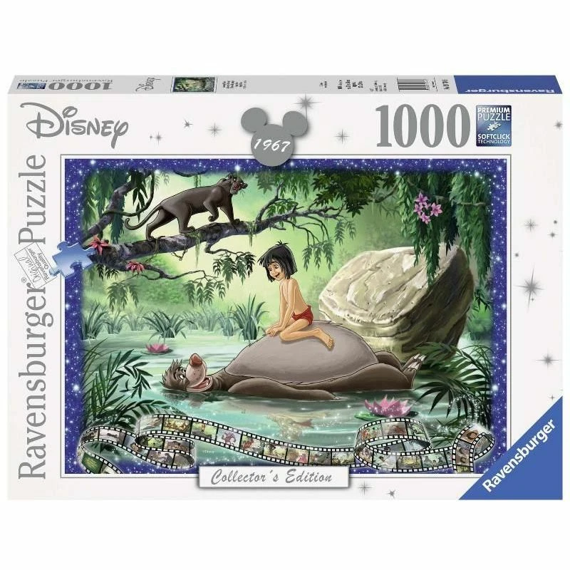 Puzzle Ravensburger 1000 pezzi Disney Il libro della giungla Collector's Edition - Immagine 1 di 1